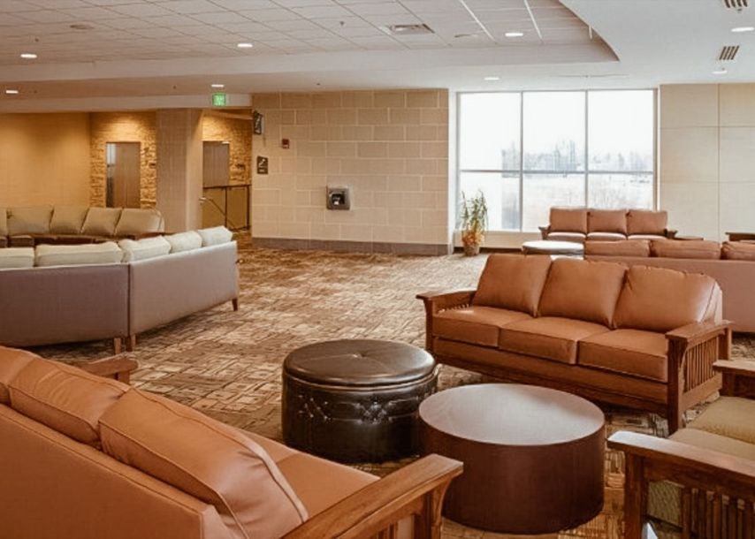 Sanford Center upper level for suites and club level 